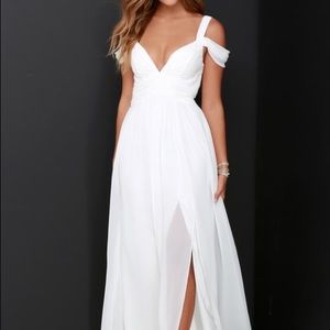White gown
